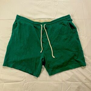 Green J. Crew Knitted Shorts
